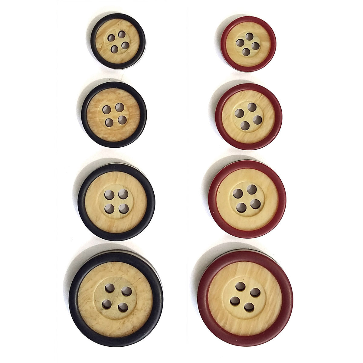 Fancy Buttons 4 hole 18mm