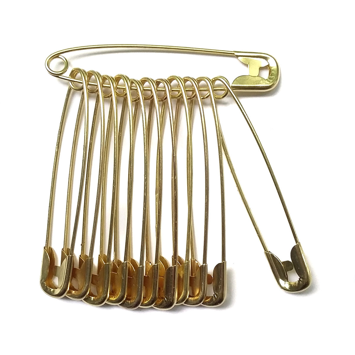 Safety Pins Gold & Silver