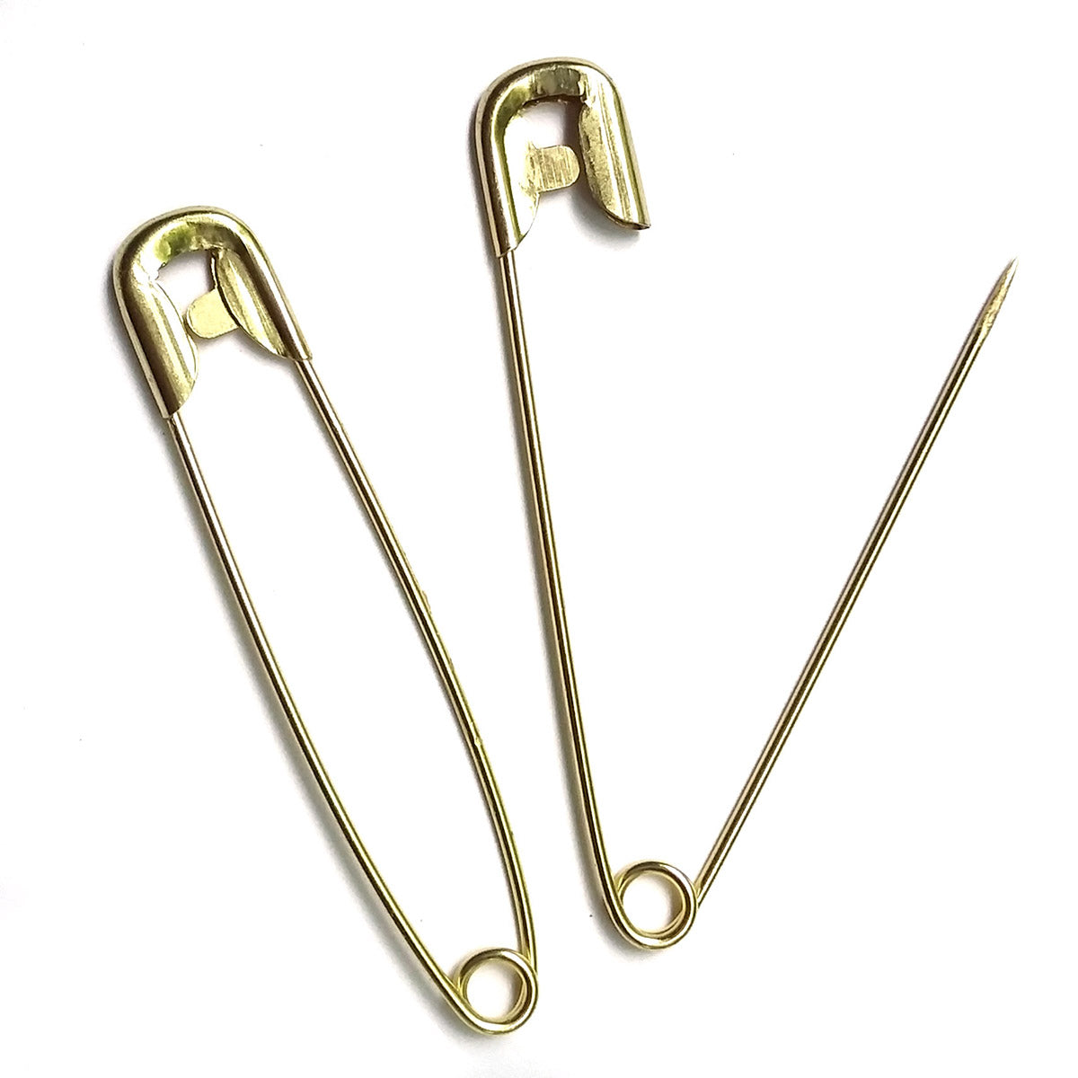 Safety Pins Gold & Silver