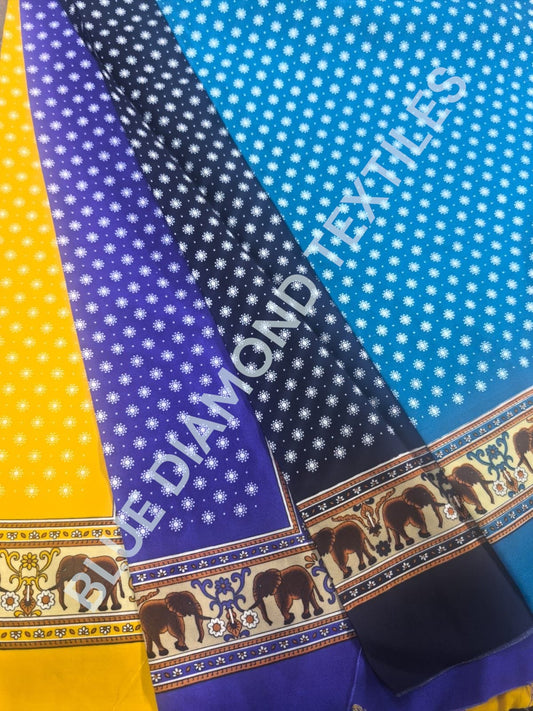 African Pride Kop Doek- elephant